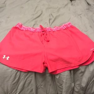 Under Armour Hot Pink Shorts